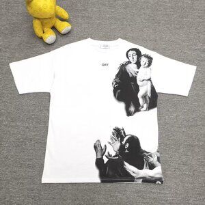 Off-White Men's White T-shirt